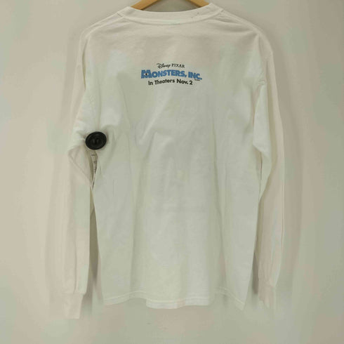 GILDAN ULTRA COTTON 2枚タグ ボディ 90S-00S ムービー キャラクター 両面 プリント L/S Tシャツ ロンT メンズ