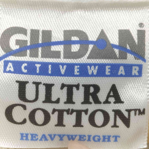 GILDAN ULTRA COTTON 2枚タグ ボディ 90S-00S ムービー キャラクター 両面 プリント L/S Tシャツ ロンT メンズ