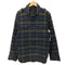ギャップ Gap 90-2000s OLD チェック コットンウール ダブルジップブルゾン スタンドカラージャケット メンズ import:XL