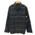 ギャップ Gap 90-2000s OLD チェック コットンウール ダブルジップブルゾン スタンドカラージャケット メンズ import:XL