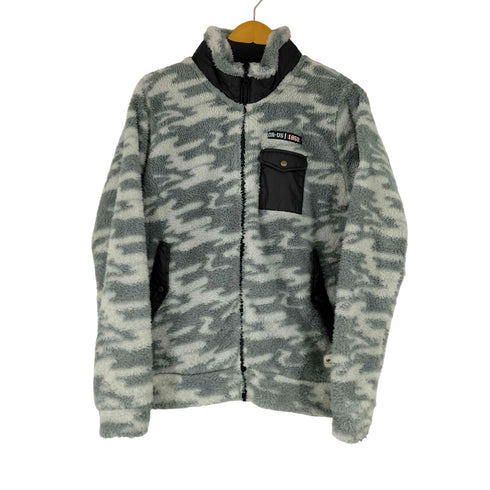 ELKEX カモフラ ボアフリースジャケット メンズ L