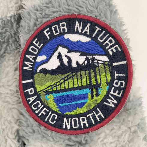 ELKEX カモフラ ボアフリースジャケット メンズ L