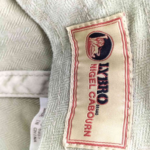 ナイジェルケーボン NIGEL CABOURN LYBRO MECHANICS CAP DENIM メンズ