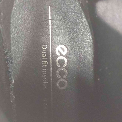エコー ecco ジップレザーブーツ レディース 37