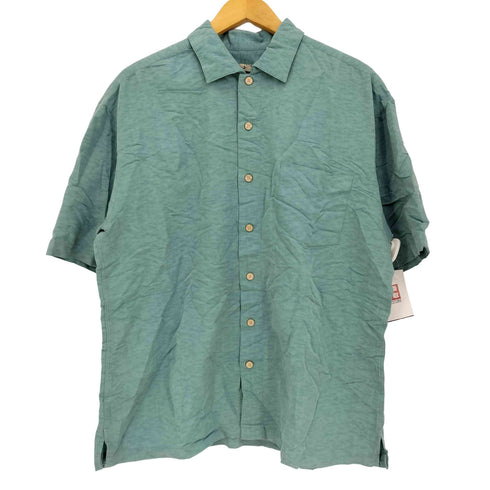 バティックベイ Batik Bay レーヨン混 半袖シャツ ボックスシルエット メンズ import:L