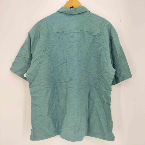 バティックベイ Batik Bay レーヨン混 半袖シャツ ボックスシルエット メンズ import:L