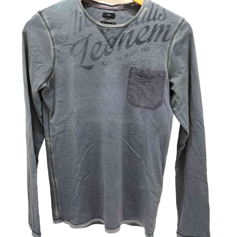 アルマーニジーンズ ARMANI JEANS y2k レタリングカットソー レディース XXS