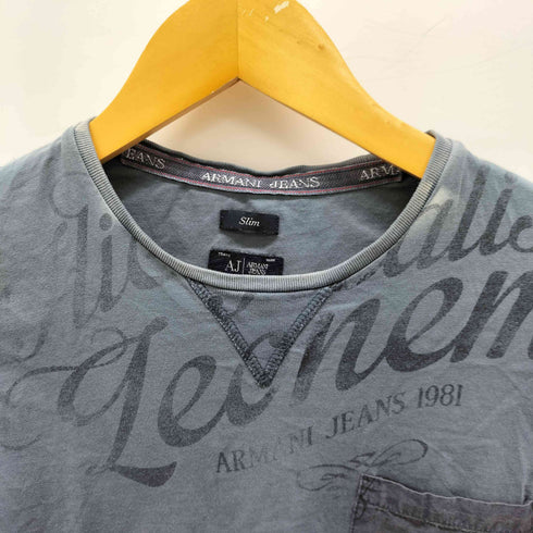 アルマーニジーンズ ARMANI JEANS y2k レタリングカットソー レディース XXS