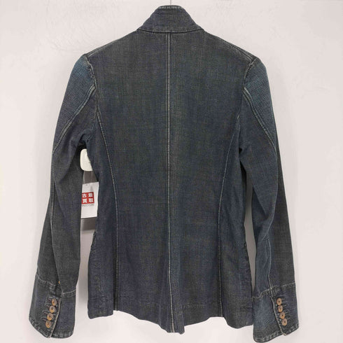 フォーティーファイブアール 45R 2WAY スタンドカラー テーラード デニムジャケット レディース JPN:1