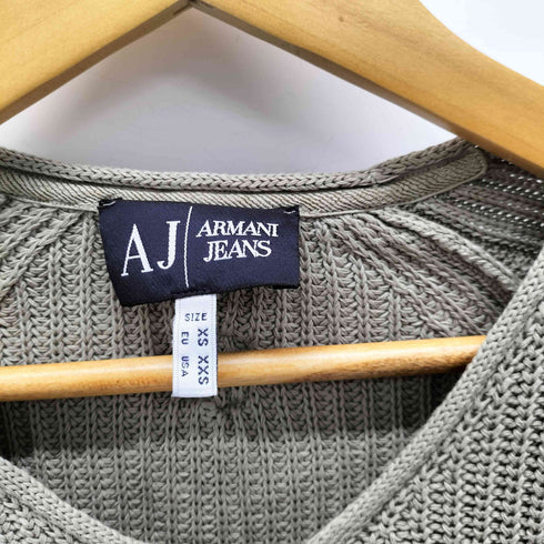アルマーニジーンズ ARMANI JEANS Vネックニットセーター レディース XXS