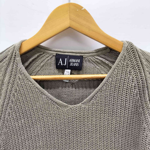 アルマーニジーンズ ARMANI JEANS Vネックニットセーター レディース XXS