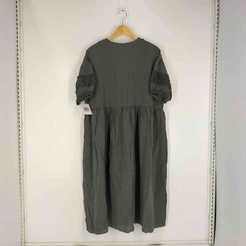 サマンサモスモス samansa Mos2 25ss TSUHARU WACLOTH フリル切替ワンピース レディース JPN:S