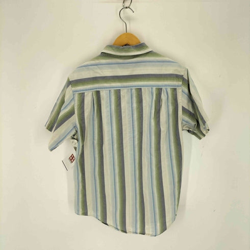 リーバイス Levis ストライプレギュラーカラーS/S シャツ メンズ import:M