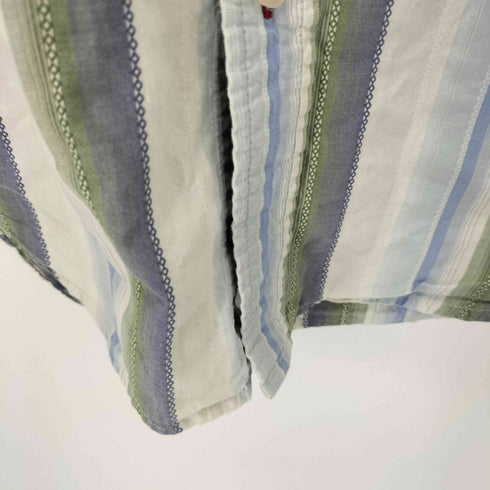 リーバイス Levis ストライプレギュラーカラーS/S シャツ メンズ import:M