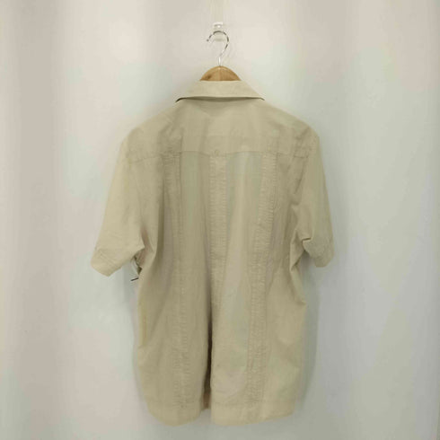 フロントポケット オープンカラー キューバ 半袖シャツ メンズ JPN:L