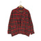 karen kane MADE IN USA タータンチェック柄3Bテーラード ジャケット レディース M