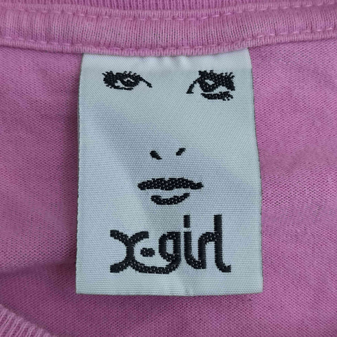 エックスガール X-girl CHOJU GIGA LS TEE DRS 鳥獣戯画 レディース ONE SIZE one