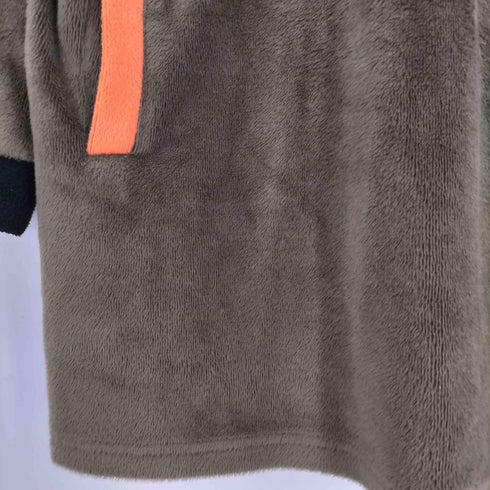 エックスガール X-girl FLEECY COLORBLOCK DRESS フリース パーカー ワンピース レディース JPN:2