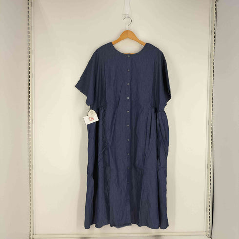 サマンサモスモス samansa Mos2 ナチュラルデニム前後着ワンピース レディース FREE