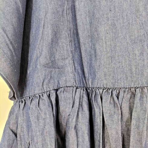 サマンサモスモス samansa Mos2 ナチュラルデニム前後着ワンピース レディース FREE