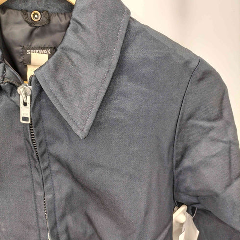 アーペーセー A.P.C. USA製 サテン地 アルミジップ スウィングトップ ジャケット レディース S