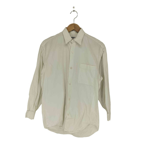 エキップモン EQUIPMENT フランス製 レギュラーカラー ポケットシャツ メンズ import:L