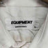 エキップモン EQUIPMENT フランス製 レギュラーカラー ポケットシャツ メンズ import:L