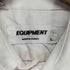 エキップモン EQUIPMENT フランス製 レギュラーカラー ポケットシャツ メンズ import:L