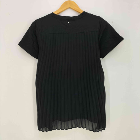 コンバーストウキョウ CONVERSE TOKYO バックプリーツドッキングTシャツ レディース