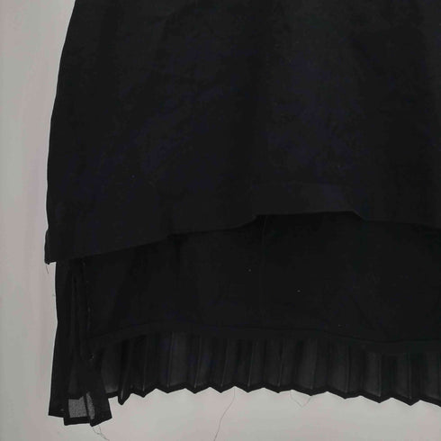 コンバーストウキョウ CONVERSE TOKYO バックプリーツドッキングTシャツ レディース