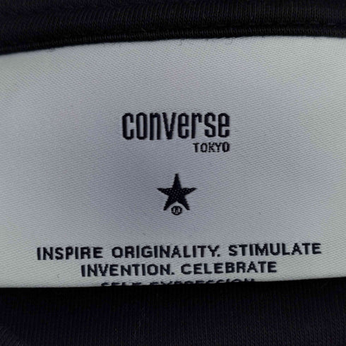 コンバーストウキョウ CONVERSE TOKYO バックプリーツドッキングTシャツ レディース