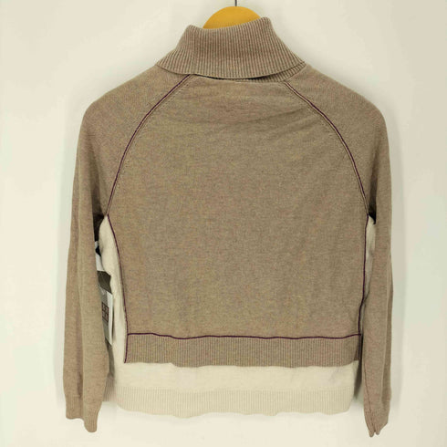 ポールスミス Paul Smith カラーステッチ タートルネック セーター レディース import:M