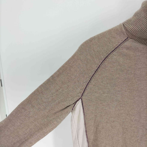 ポールスミス Paul Smith カラーステッチ タートルネック セーター レディース import:M
