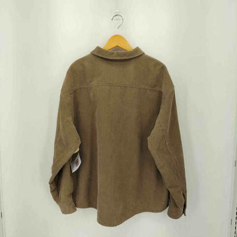 フィラ FILA OVER SHIRTS スリーブ刺繍 コーデュロイ オーバー 長袖シャツ メンズ JPN:M