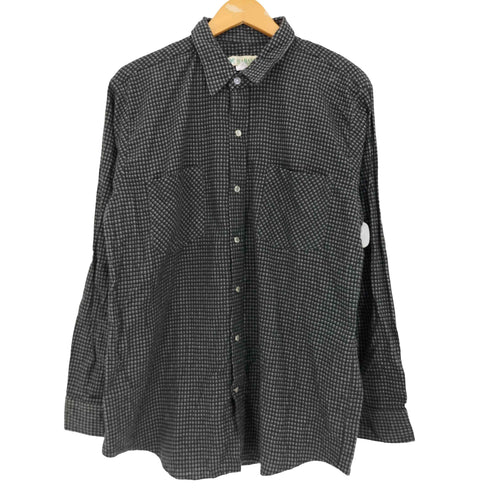 ハバンド HABAND 90s Plaid shirt オンブレチェック柄 ネルシャツ メンズ import:L