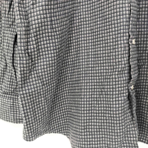 ハバンド HABAND 90s Plaid shirt オンブレチェック柄 ネルシャツ メンズ import:L