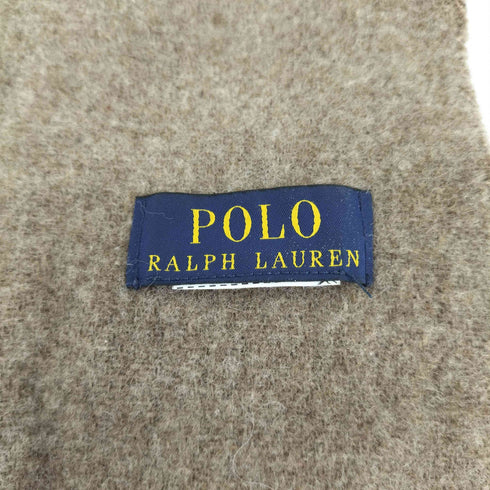 ポロラルフローレン POLO RALPH LAUREN ポニー刺繍 フリンジ マフラー メンズ