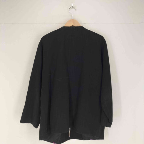 R+N グアテマラ刺繍 ノーカラージャケット レディース XL