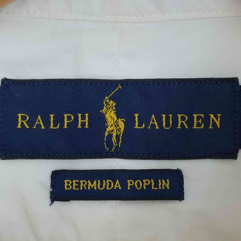 ラルフローレン RALPH LAUREN BERMUDA POPLIN ポニー刺繍 ボタンダウン刺繍 メンズ import:L