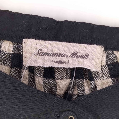 サマンサモスモス samansa Mos2 クレリックワンピース レディース FREE