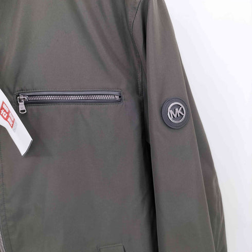 マイケルコース Michael Kors マルチ ジップポケット スタンドカラー ミリタリージャケット メンズ import:S