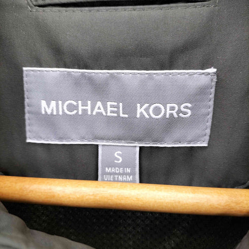 マイケルコース Michael Kors マルチ ジップポケット スタンドカラー ミリタリージャケット メンズ import:S
