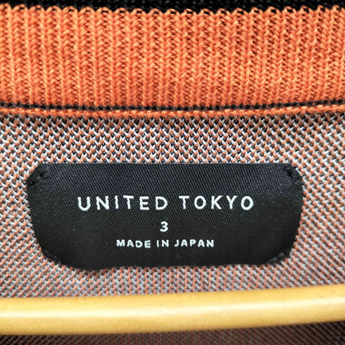 ユナイテッドトウキョウ UNITED TOKYO バンダナ柄S/Sサマーニット メンズ JPN:3