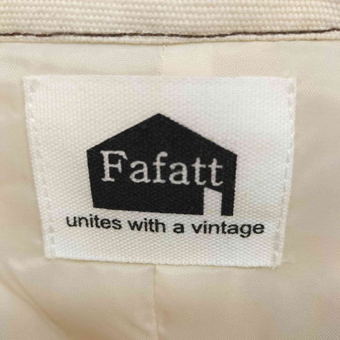 ファーファット FAFATT ステッチデザイン クロップド ジャケット レディース