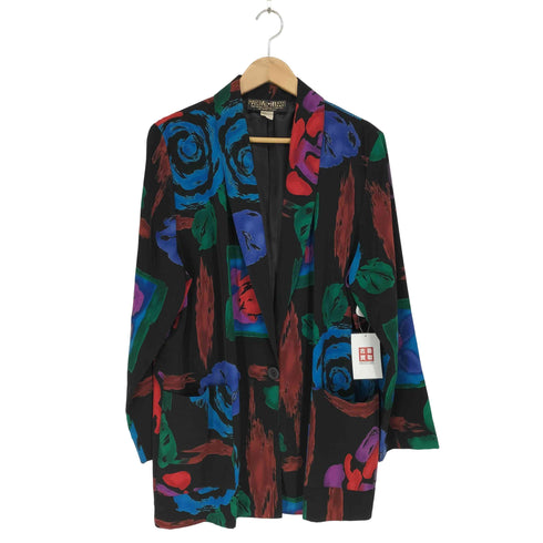 marshall rousso 1B総柄テーラードジャケット レディース