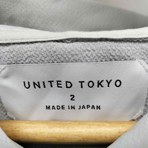 ユナイテッドトウキョウ UNITED TOKYO サイドスリットオーバーシルエットパーカー メンズ JPN:2