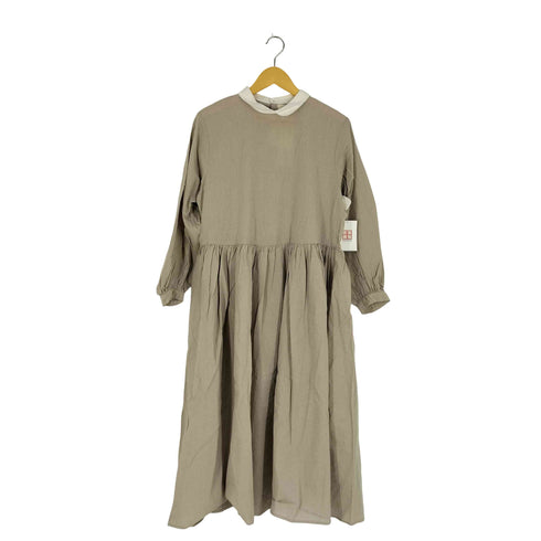 サマンサモスモス samansa Mos2 Alice 綿麻クレリックワンピース レディース FREE