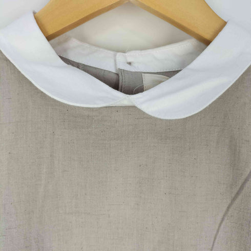 サマンサモスモス samansa Mos2 Alice 綿麻クレリックワンピース レディース FREE