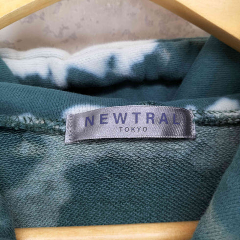 NEWTRAL TOKYO タイダイ カットオフ プルオーバーパーカー メンズ ONE SIZE