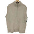 チノ CINOH ARGYLE CABLE KNIT HALF ZIP VEST メンズ JPN:46